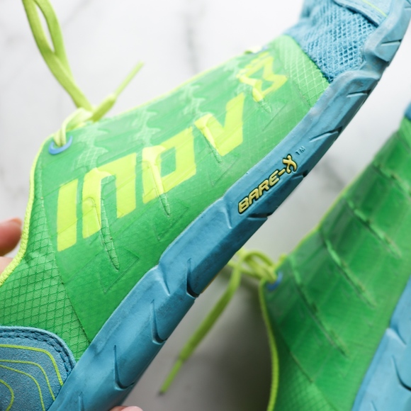 INOV8 BARE-FX 210 blue green Running shoe - Picture 7 of 7